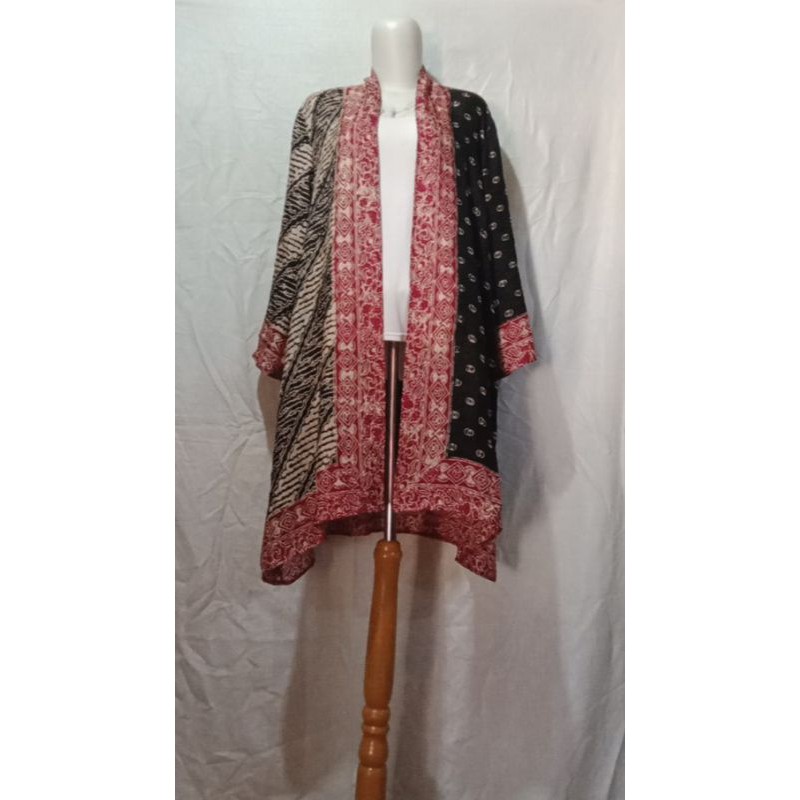 auter batik viscose & batwing renda bordir