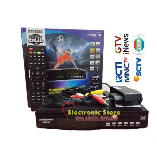 Receiver Parabola Gardiner G-88 HD Oracle Full HD Rekomendasi Ninmedia