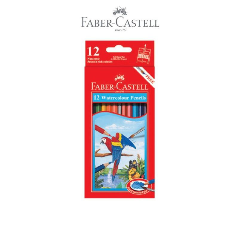 

Faber-castel Watercolour isi 12 pensil cat air