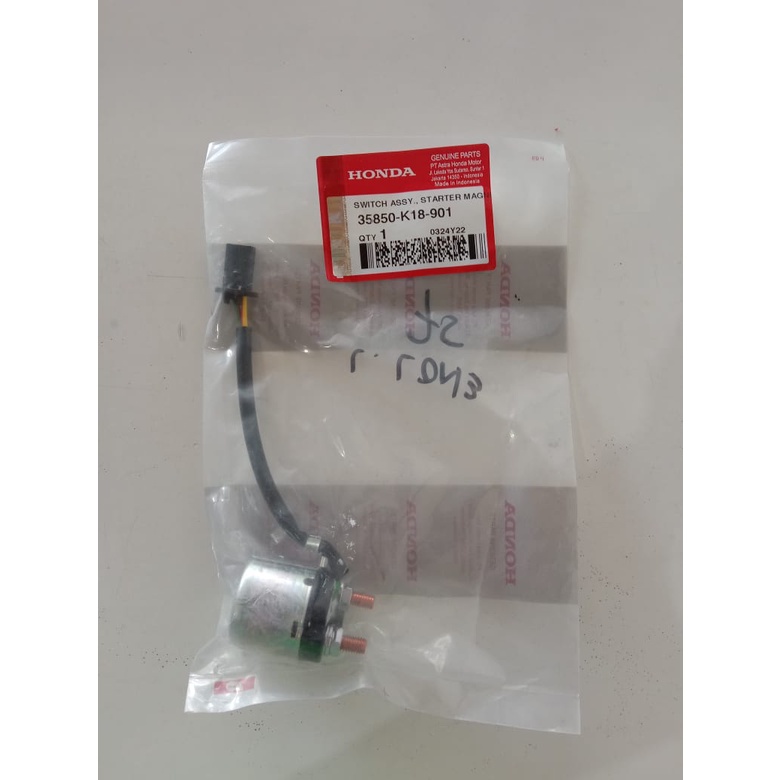 Bendik Switch Assy Starter Honda Verza 35850 K18 901