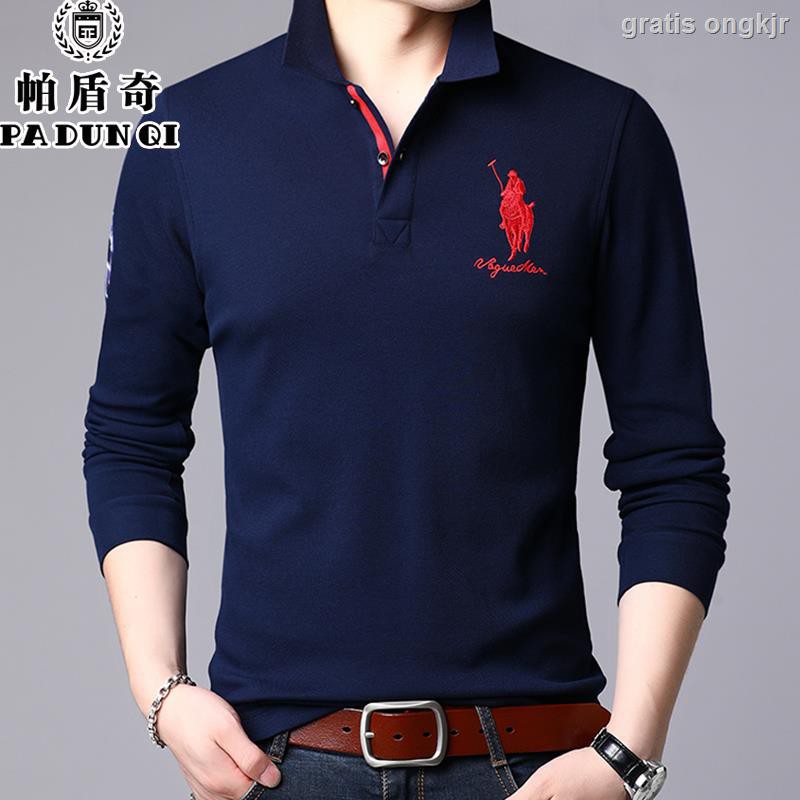 coat with polo shirt