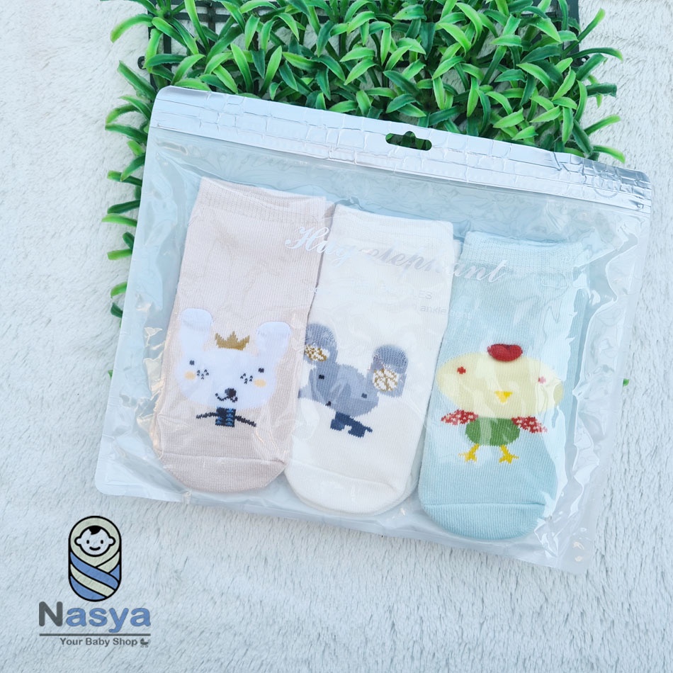 [C-014] Kaos Kaki Bayi KIDS Telapak/ Kaos kaki bayi Lucu (isi 3 pasang)