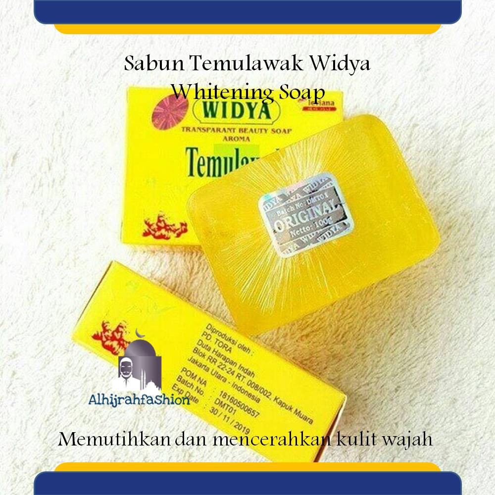 Sabun Temulawak Original Bpom Whitening Soap Indonesia