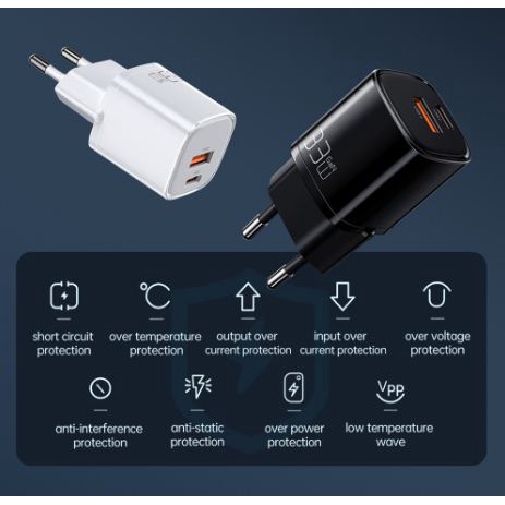 Mcdodo 33W Gan PD Dual Output Fast Charger Original