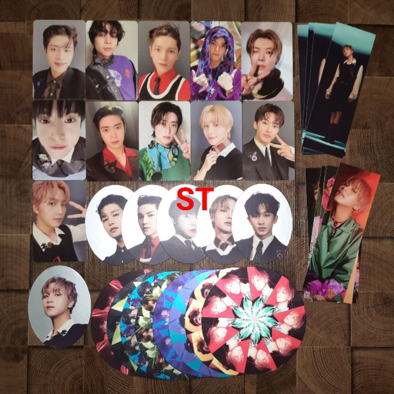 PC dan Inclusion NCT 127 Album Favorite Classic Chatarsis Pendant Card Round Card Postcard Bookmark 