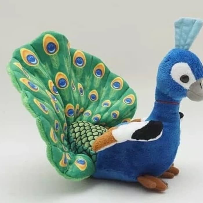 barokah boneka burung merak