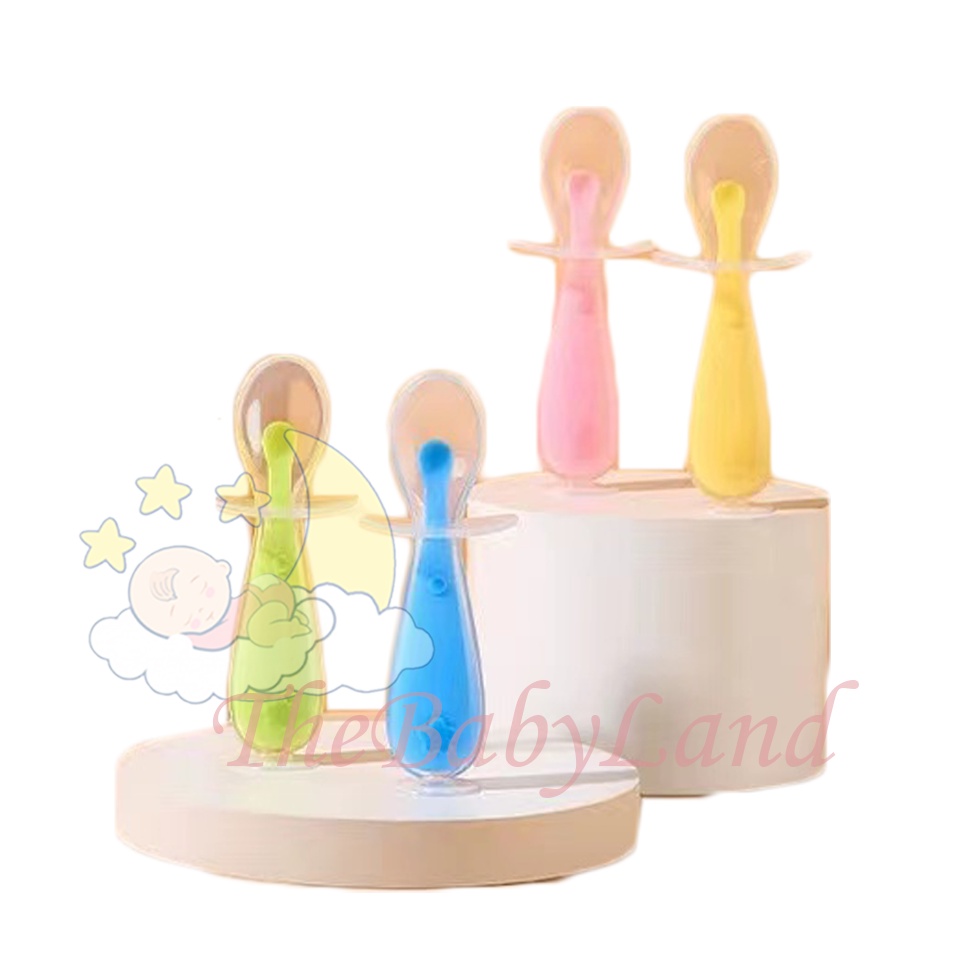 [1KG 43PCS] Babyland Sendok Anti Sedak Alat Makan Anak Bayi Perlengkapan Makan Bayi Training Spoon