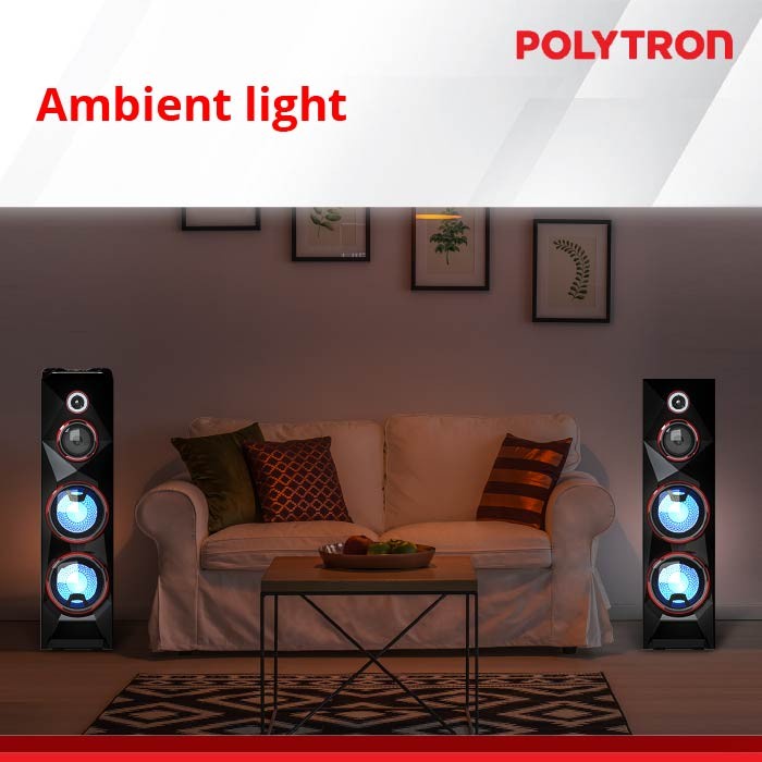 POLYTRON Active Speaker PAS8C28 PAS 8C28 Speaker Aktif