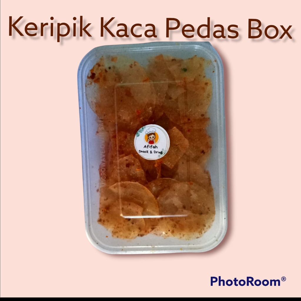 

Keripik Kaca Box/Keripik kaca pedas box/keripik kaca viral/keripik kaca viral