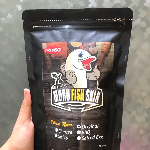 

Moru fish skin 75gr