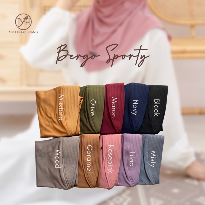 NEW BERGO SPORTY (bahan jersey korea)-1