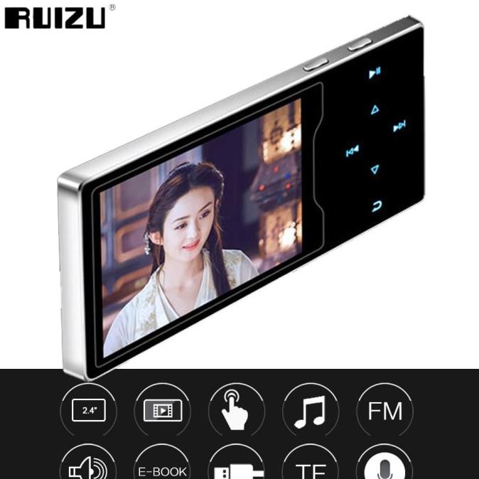 Ruizu D08 HiFi DAP MP3 Player 8GB