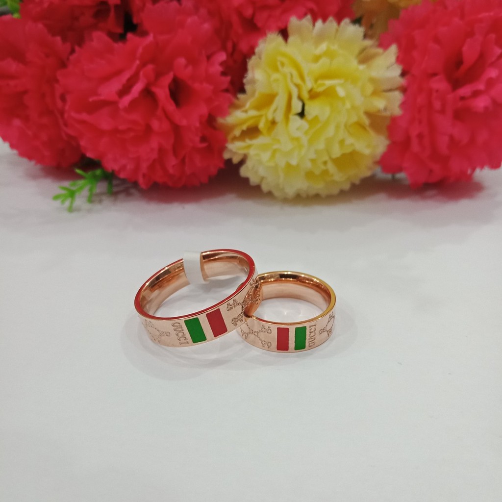 Cincin TITANIUM STAINLESS STEEL ANTI KARAT (COD)