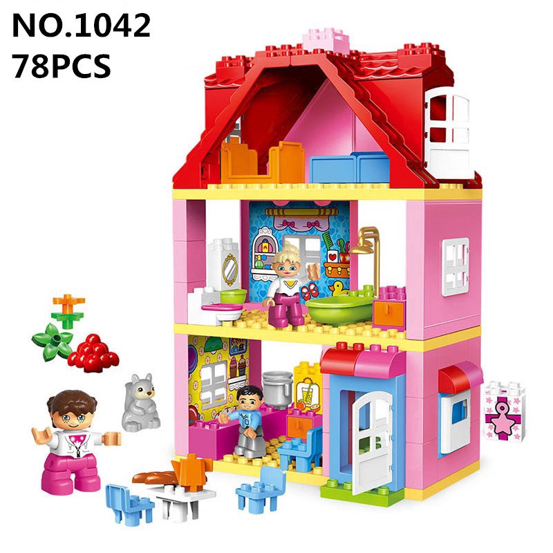 lego classic pink house