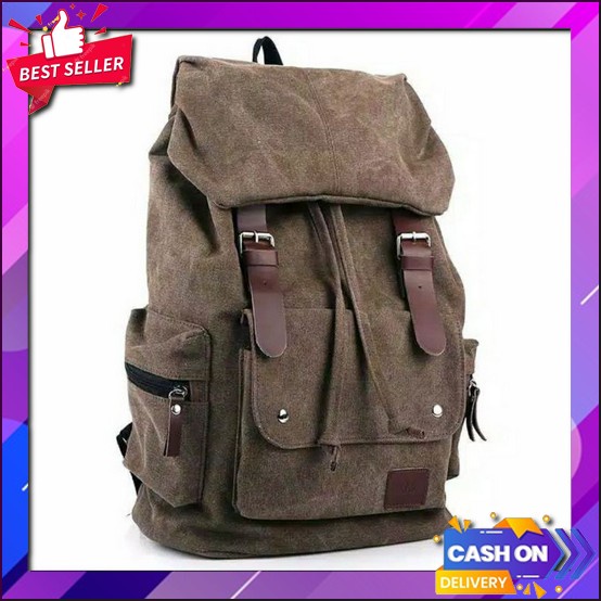 Gratis Ongkir Best Seller Ransel Pria  Dimanne Parasut 52333 Import Backpack Pria Wanita Kuat Bagus 