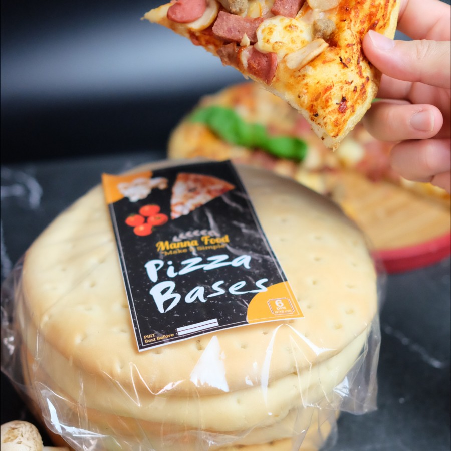 

DEB Pizza dough adonan pizza 18 cm isi 6 pcs