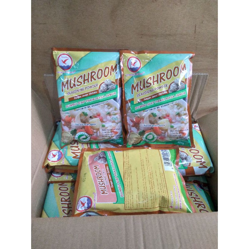 

Mushroom Seasoning Powder 454gram / Kaldu Jamur Shitake 454gr