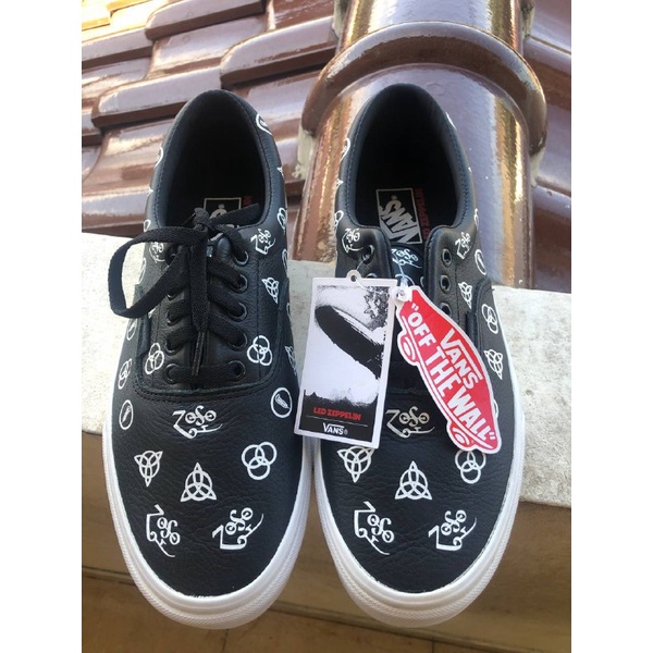 Gratis Ongkir COD Sepatu Ori Vans Limited Led Zeppelin B/W Size 43