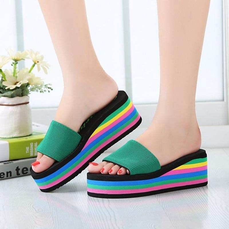 non slip wedge shoes