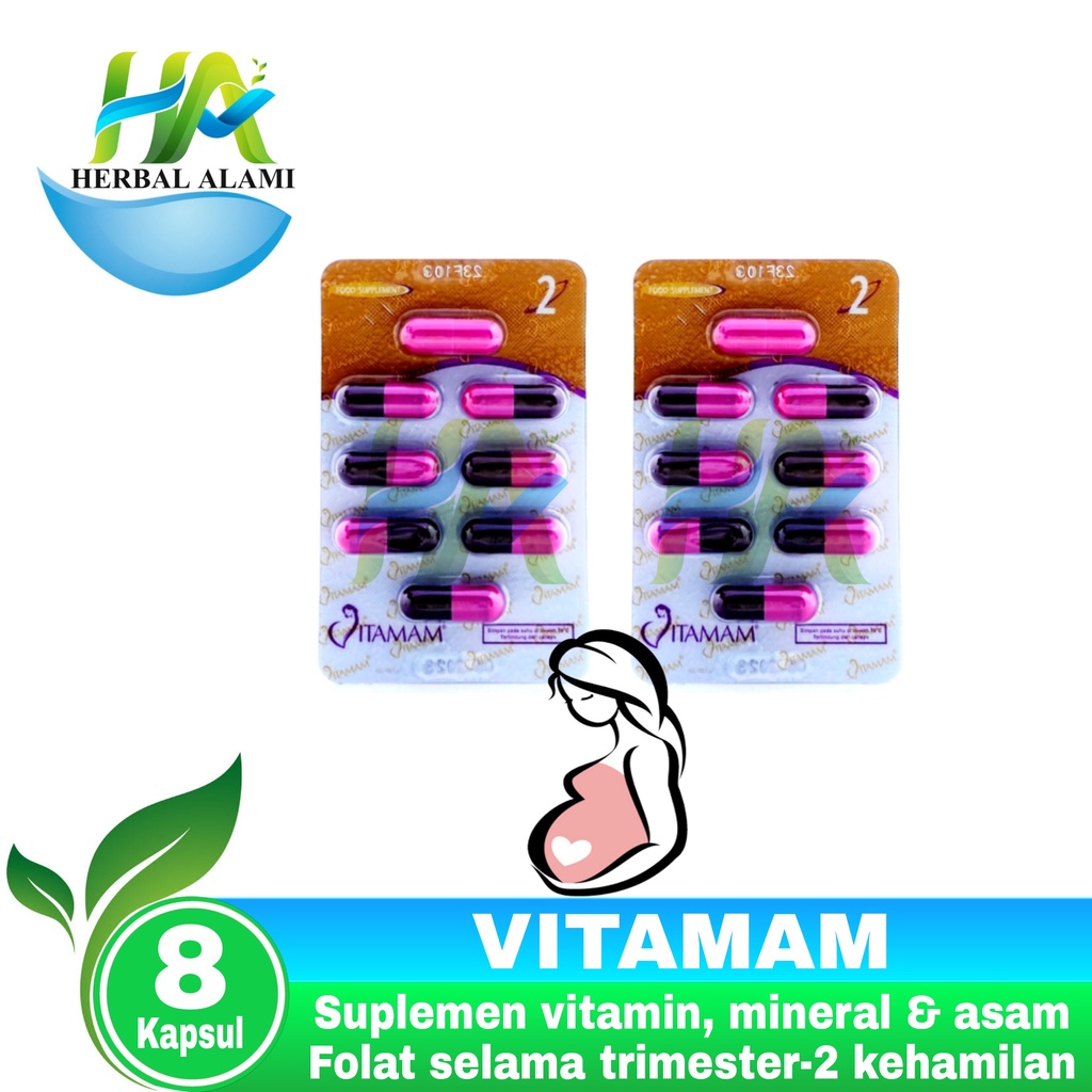 Vitamam 2 Persetrip - Menjaga Kesehatan Ibu Hamil Trimester 2