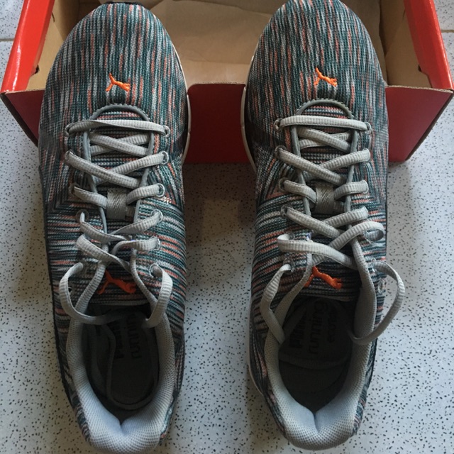 Sepatu Running PUMA Bravery Abu-Abu Hitam [Original]