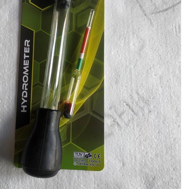 Hydrometer Alat Tes Air Aki Hidrometer