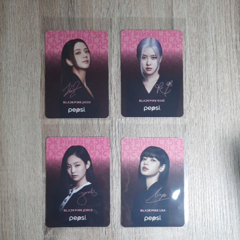 Photocard Blackpink Pepsi