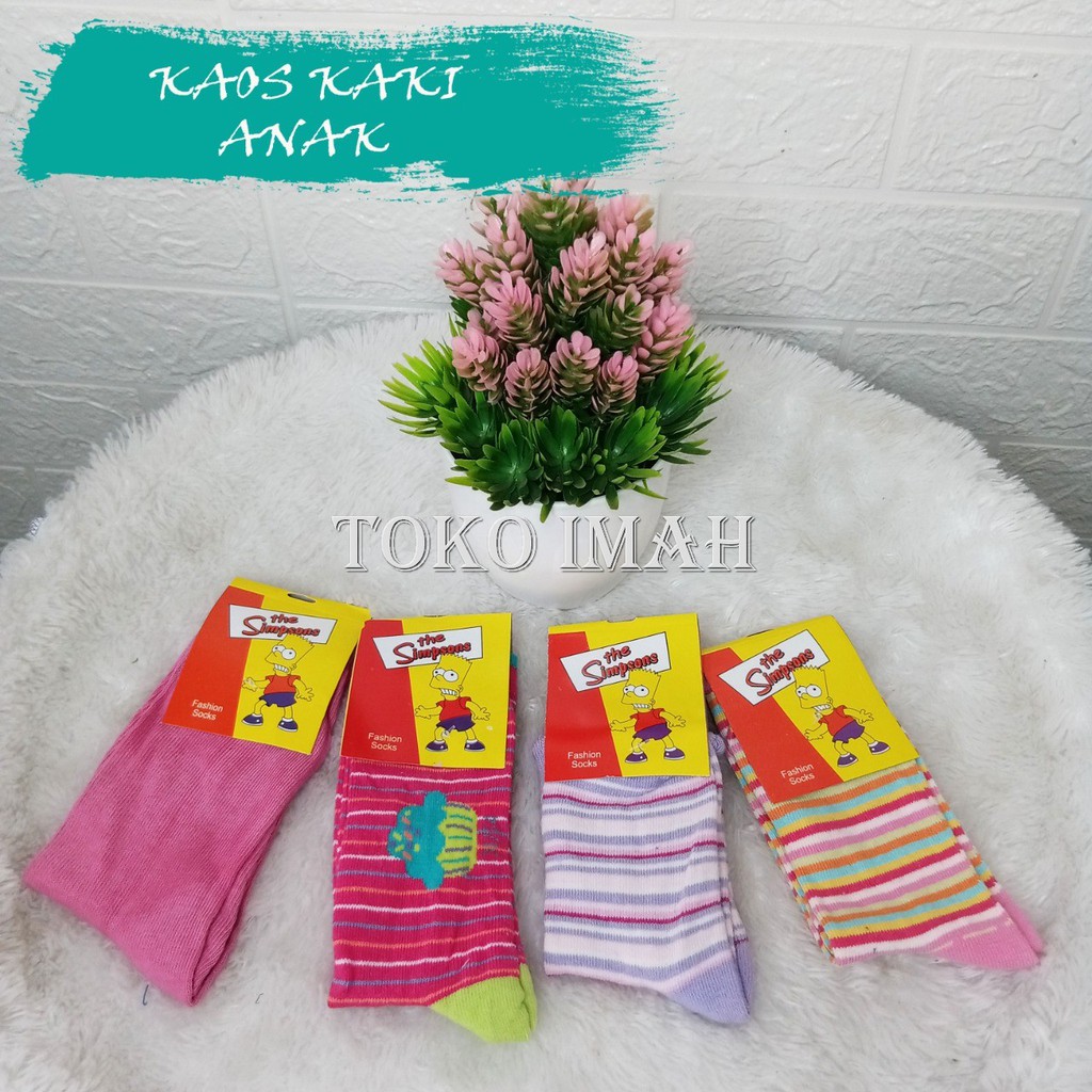 KAOS KAKI ANAK 4-7 TAHUN PRIA DAN WANITA KAOS KAKI ANAK ANAK MURAH BISA COD TOKO IMAH