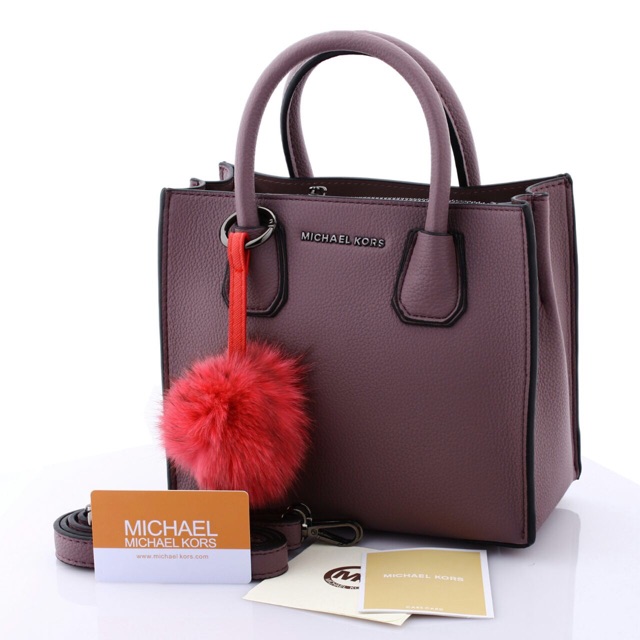 Michael Kors Mercer With FurCharm Top Handle Bag (#6618)