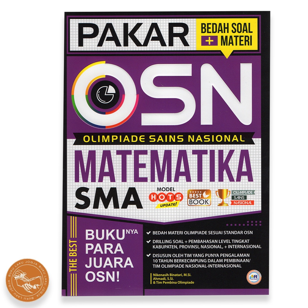 SOLUSI BUKU PAKAR BEDAH SOAL + MATERI OSN MATEMATIKA SD SMP SMA / FISIKA SMP / BIOLOGI SMP-4