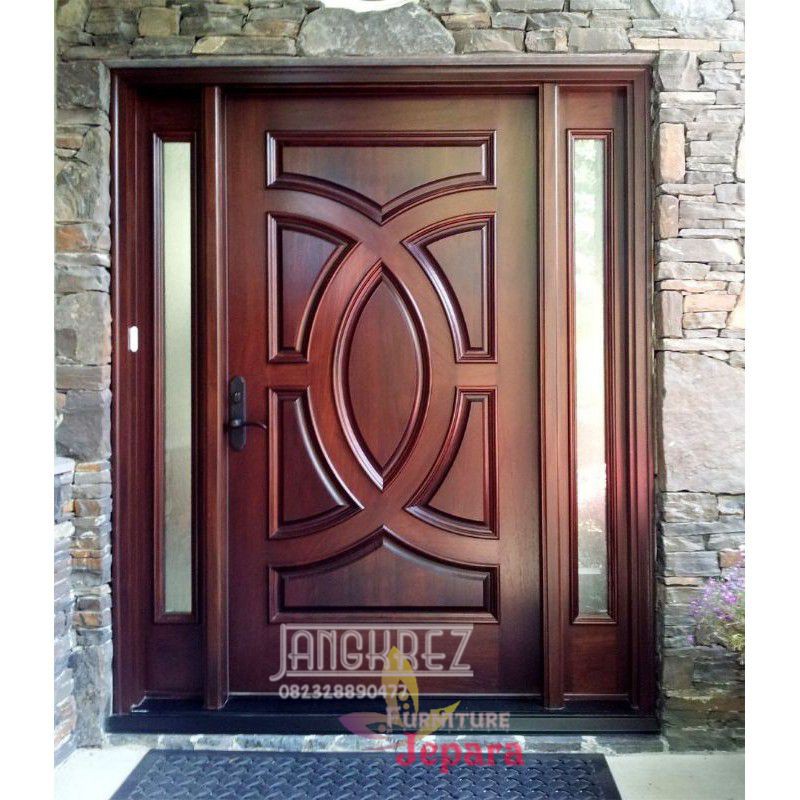 SET KUSEN PINTU JATI MINIMALIS JEPARA