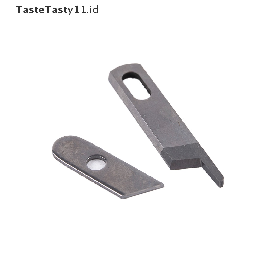 【TasteTasty】 Singer 14U Lower Knife Overlock Machine Upper Lower Knives Blades #412585 550449 .