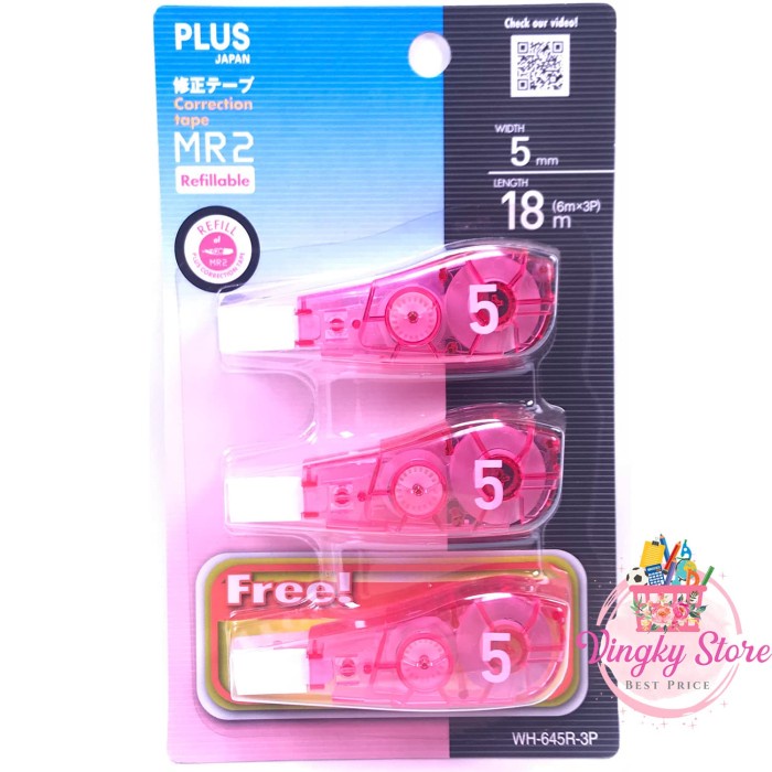 

Murah Refill Tipex Plus Mr2 / Wh-645 Hemat