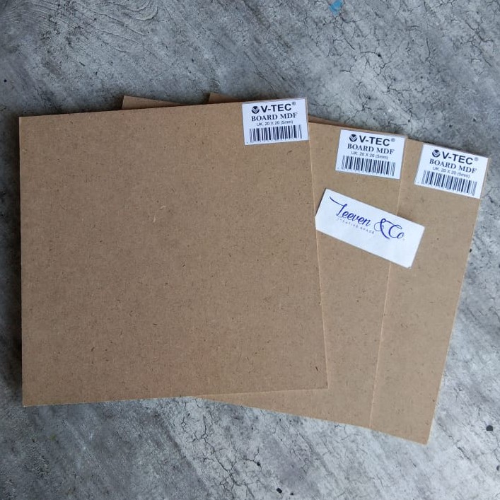 

V-TEC BOARD MDF 20 X 20 (5mm)