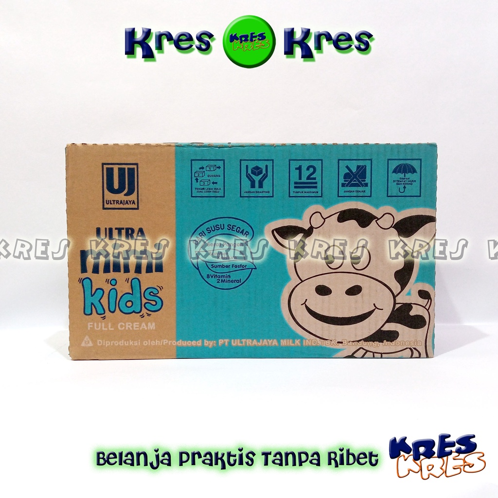 

KRES - Ultra Susu MIMI KARGO ALL VARIAN Ultra Jaya Full Cream Cokelat Stoberi Vanilla