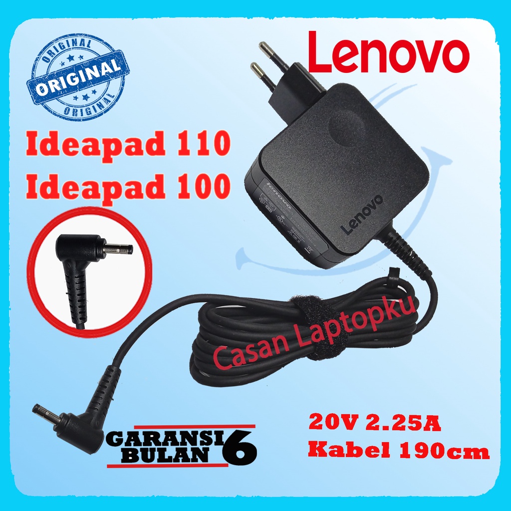 Charger Casan Laptop Lenovo Ideapad 110 100 120 130