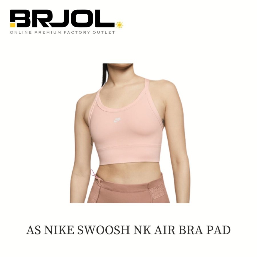 SPORT BRA WANITA NIKE SWOOSH AIR BRA PAD CJ0701664 ORIGINAL MURAH