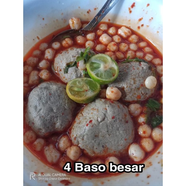 

Baso mercon ikan bahari