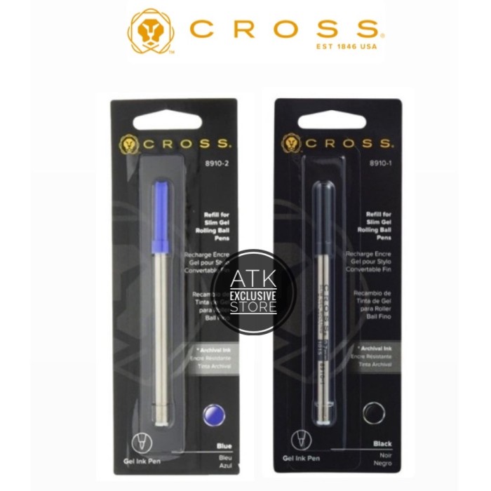 

Kusus Hari Ini Refill Cross Slim Gel Rollerball Bergaransi