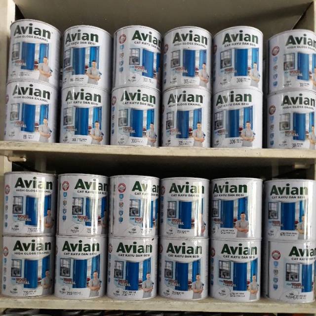 Cat besi / kayu avian 1 kg