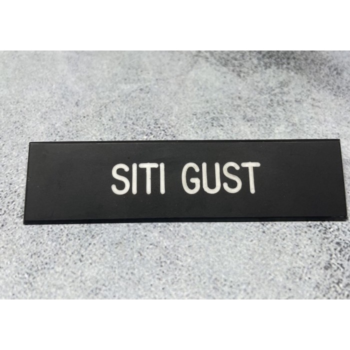 

Bagus Papan Nama Full - Papan Nama - Tag Nama Magnet Terbatas