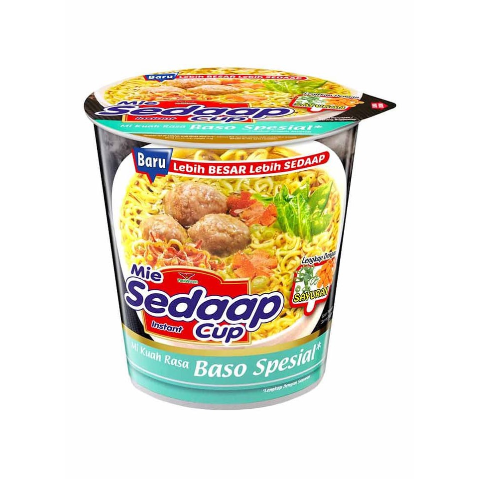

Sedaap Mie Cup Baso Spesial 85 G