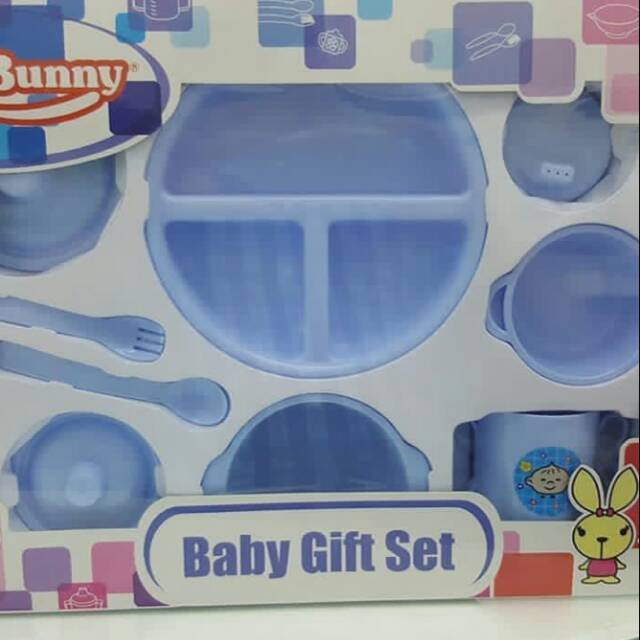 lusty bunny baby gift set