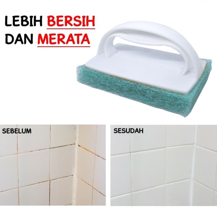 Ktmstore Scotch Brite Sikat Porselen / Sikat Bak &amp; Dinding Kamar Mandi ID-42 NEW