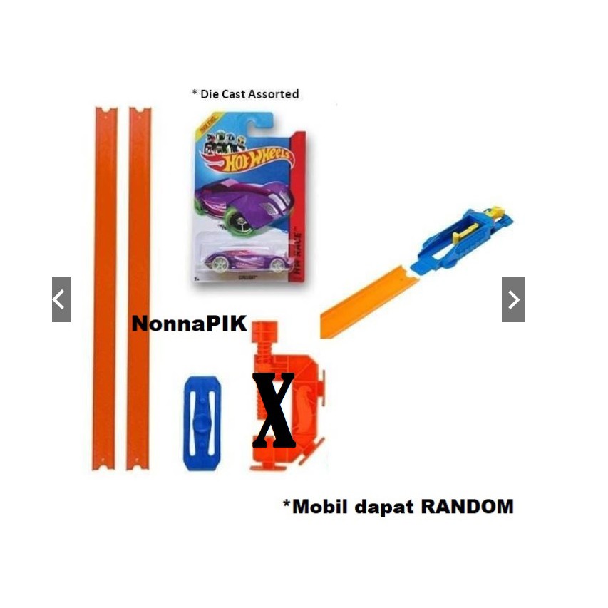 Mainan HOT WHEELS TRACK PACK 600MM - FNT30