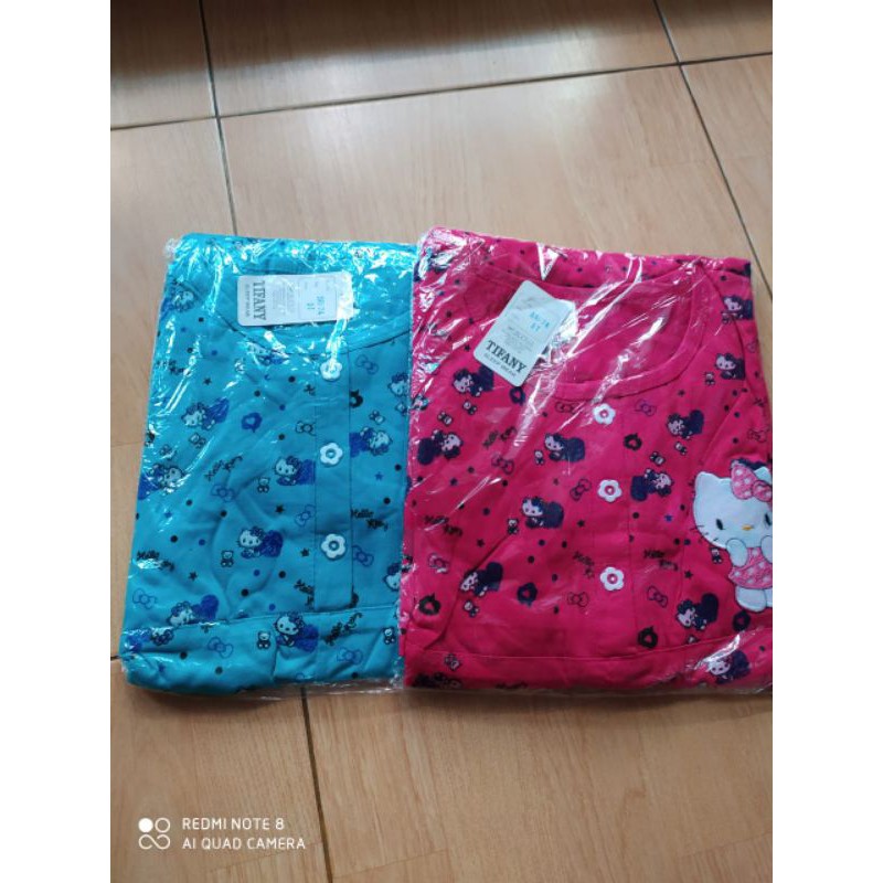 Daster wanita Motif helo kitty