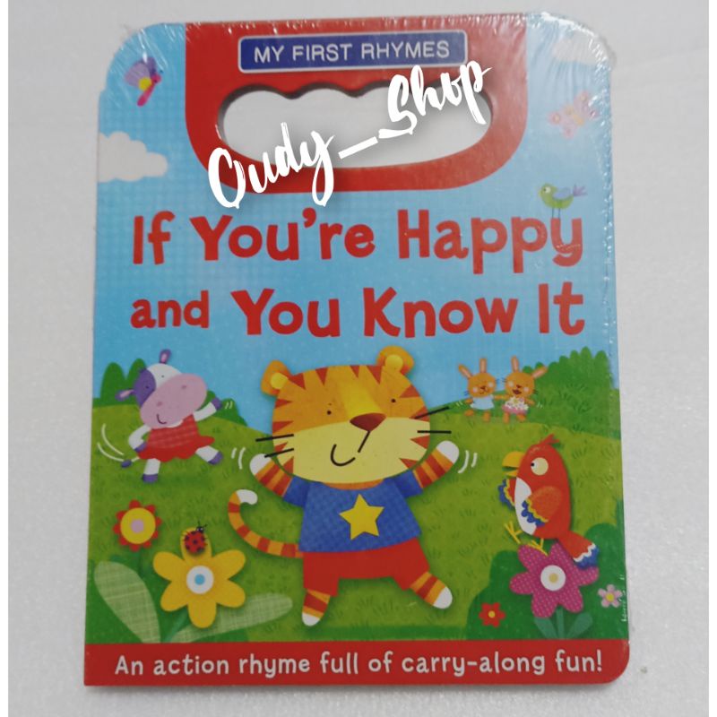 Buku Impor Murah Board Book Anak If You Are Happy And You Know It