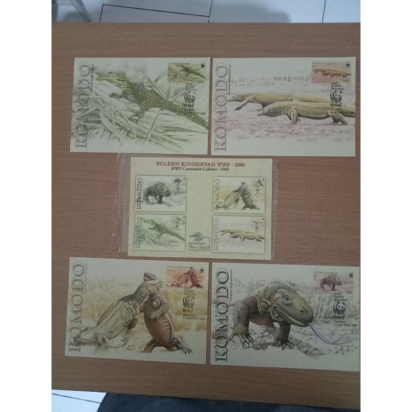 

koleksi seri WWF komodo