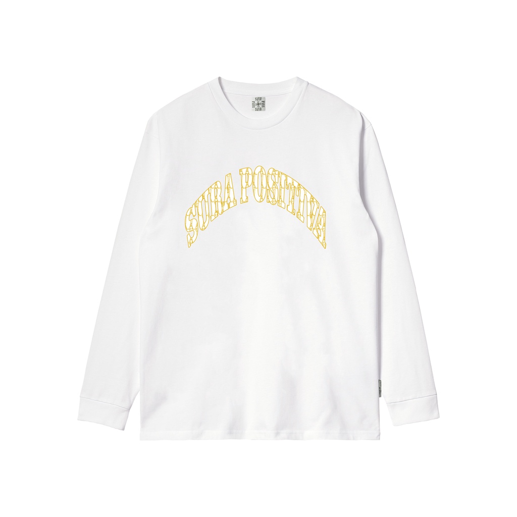 Sura Positiva - Longsleeve (Saumy) White