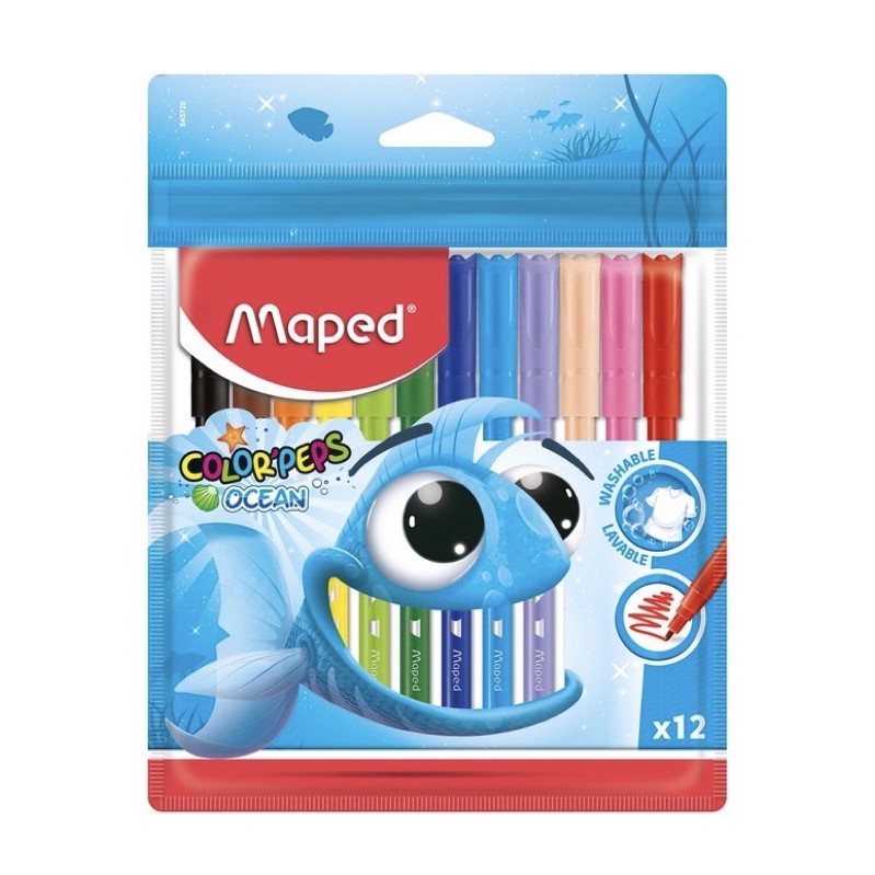 

Maped Color'Peps Ocean Set Marker 12 Color